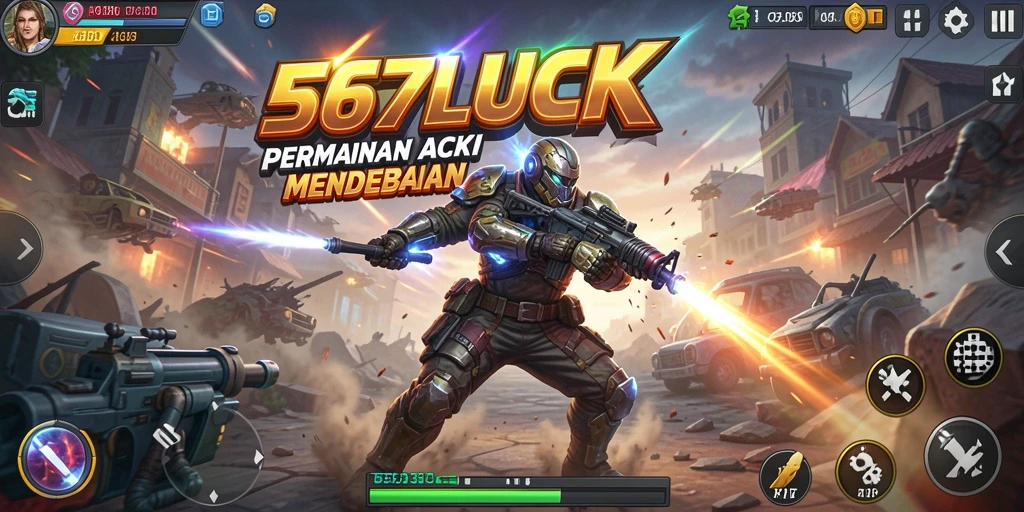 Screenshot gameplay <strong>567LUCK</strong> menampilkan aksi seru dengan grafis memukau.