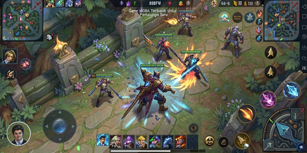 Tampilan gameplay seru di 888FW dengan aksi yang menegangkan.