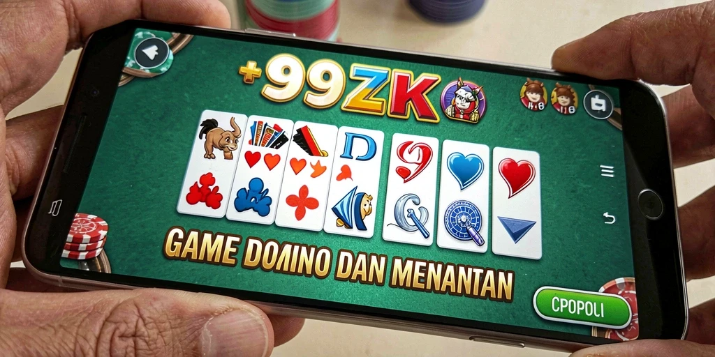 Tangkapan layar utama dari gameplay seru 99ZK Domino.