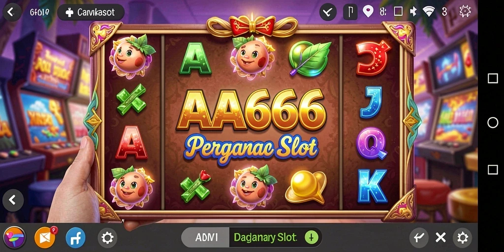 Tampilan gameplay Slot yang menarik dan menegangkan di AA666.