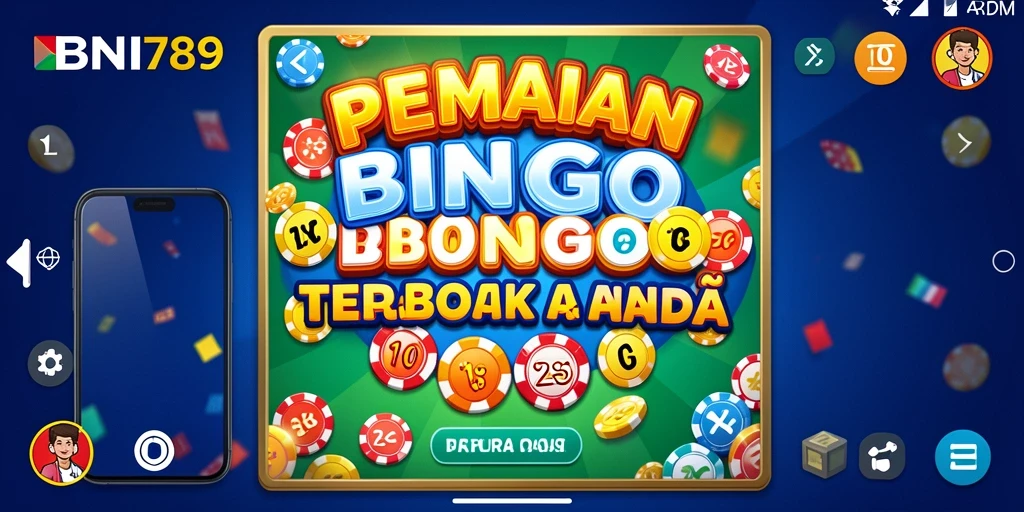 Tampilan gameplay Bingo BNI789 yang menarik dan interaktif.