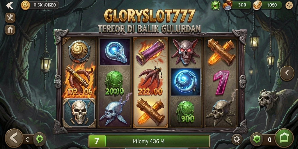 Tangkapan layar gameplay GLORYSLOT777 yang mencekam dan penuh ketegangan.