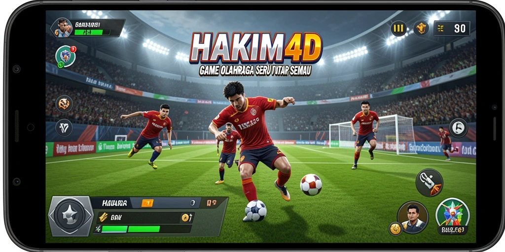 Tampilan gameplay seru dalam HAKIM4D dengan grafik yang memukau.