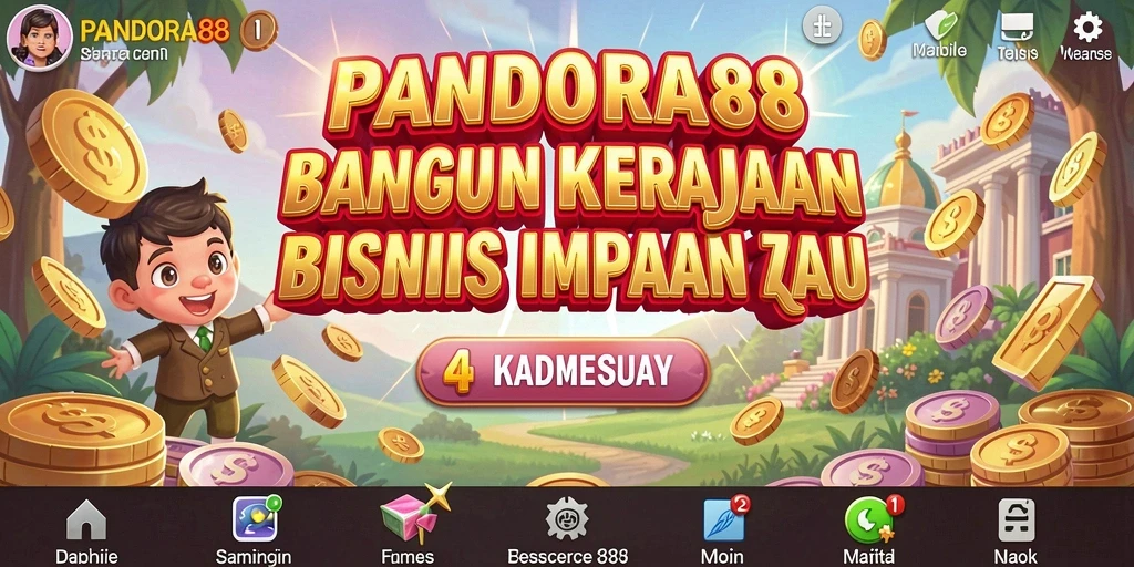 Tampilan menarik dari gameplay Tycoon PANDORA88.