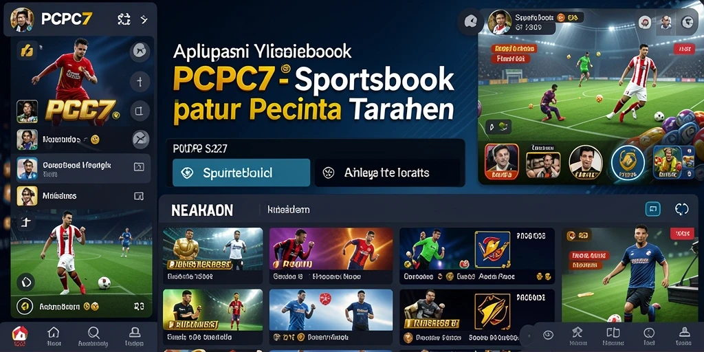 Tampilan menarik dari permainan taruhan Sportsbook di PCPC7.