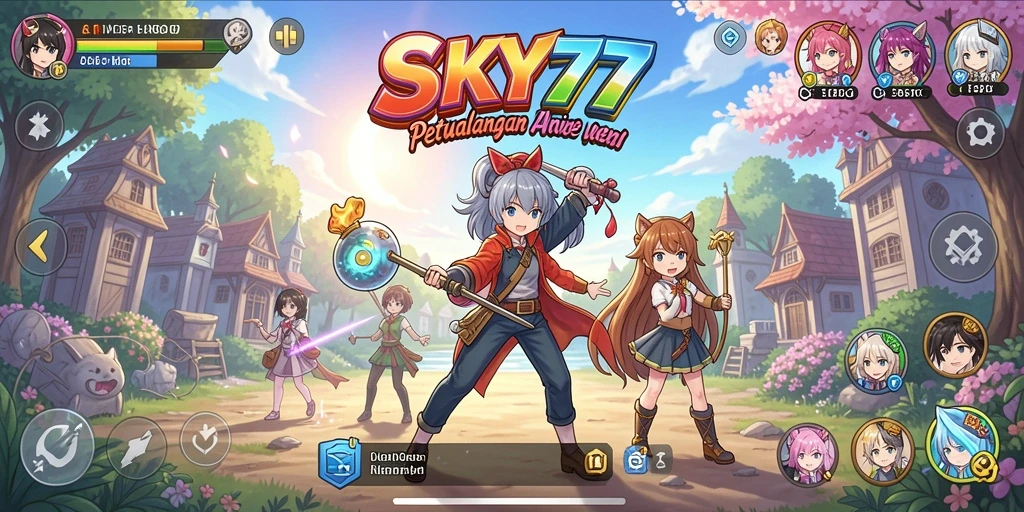 Tampilan menarik dari gameplay <strong>SKY77</strong> yang penuh aksi.