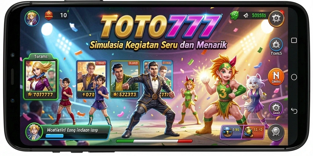 Gameplay seru TOTO777 yang mengajak pemain berkreasi dalam simulasi.