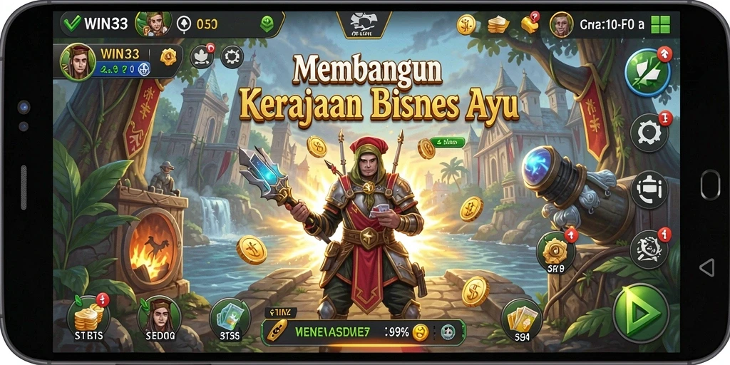 Gameplay <strong>WIN33</strong> yang menantang dalam membangun bisnis.
